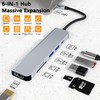 USB C Hub, Multi Port USB C Adapter for MacBook