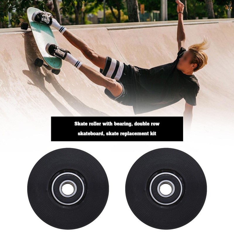 Pack of 4 Roller Skate Wheels 54 mm Diameter 80