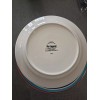 Pier 1 Imports Summer Stripes 8 3/4” Salad Lunch Plate