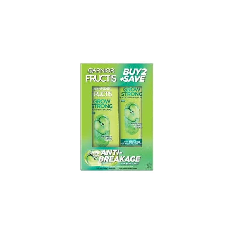 Garnier Fructis set shampoo y Conditioner anti breakage