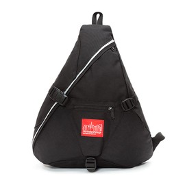 Manhattan Portage J Bag Large Ver. 2 With Adjustable Strap Water Resistant And Large Main Compartment Cordura 1000D For Work College Travel (Black)