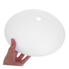 CHILDWEET Round Ceiling Light Cover Replacement with Circular Hole for