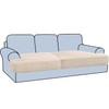 H.VERSAILTEX Stretch 2 Piece T Cushion Sofa Slipcovers Individually Sofa