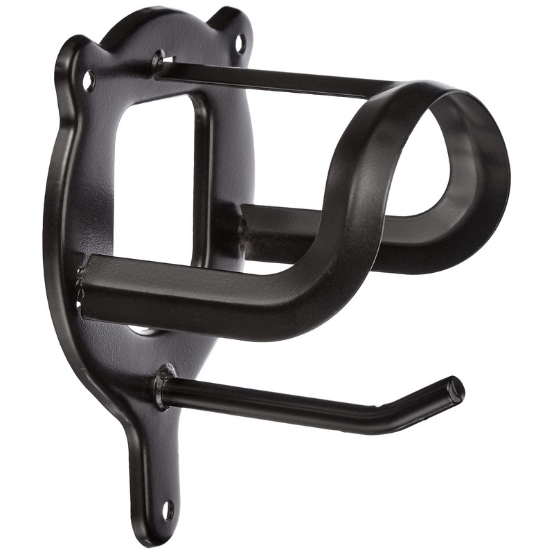 PFIFF 001109 Bridle Holder with Additional Hook, Powder-Coated Metal, Open