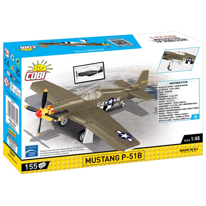 COBI Mustang P-51B
