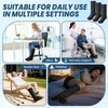 Below-Knee Leg Cast Covers, 3 Pack Protective Sleeves, Black