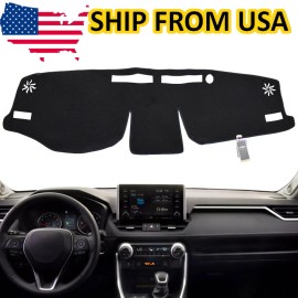Unbranded Dash Mat For Toyota RAV4 Prime Hybrid XA50 2019 2024 Dashboard Cover Dashmat