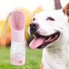 Portable Pet Water Bottle Travel Feeding Drinking Cup Water Dispenser