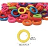Bp- H 600 Ligas Donas Para El Cabello Chicas Multicolores
