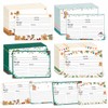 60 Pack Christmas Recipe Cards 4x6 Inch Double Sided Holiday