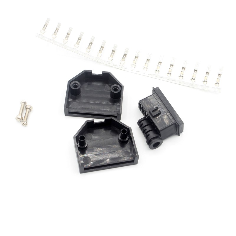 LoongGate OBD II Buchse 16 Pin Verdrahtungsstecker Adapter für OBD2