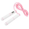 Skipping Rope Electronic Counting Jumping Rope Sports Exercise Fitness Equipment(White