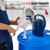 VEVOR Drum Pump, 6.5 GPM Flow, Rotary Barrel Pump Hand