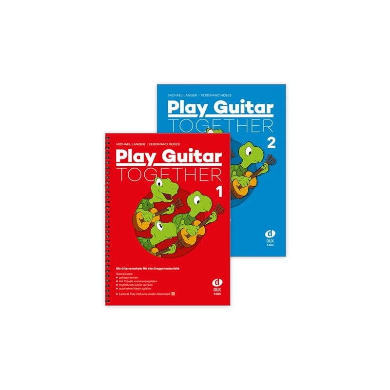 Play Guitar Together Band 1 und Band 2 (D 3505,