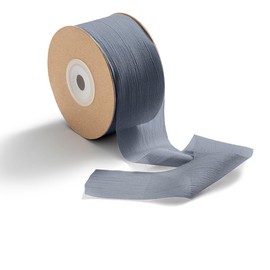 CHUQING Gift Ribbon Chiffon Ribbon Old Blue Chiffon Ribbon, 1.5" x 25 Yd Ribbon Wedding Decorative Ribbon Fabric Ribbon for Crafts Gift Wrapping, Gray Blue
