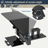 GEIMRSY 13-inch HD Wide-Angle teleprompter, manually Adjustable in Height and