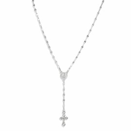 Buyongwant Cross Necklace for Women Y-shaped Chain Fashion Long Silver Women's Jewelry