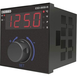 Emko ESD-9950-N.2.20.0.1/02.00/0.0.0 Temperature Controller Pt100, S, R, K, J (L x W x H) 110 x 96 x 96 m