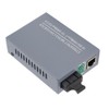 Fiber Optic Media Transceiver Ethernet Gigabit Single Mode Converter