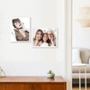 Bluesun 6x8 picture frame white, picture frames glass, hanging picture