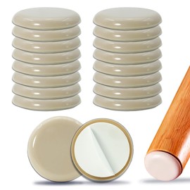 Dreamark Teflon Furniture Sliders Pack of 16 Furniture Moving Heavy Furniture Protectors Protect Floor and Furniture with Carpeted Floors (Round 5cm)