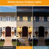 2 Pack Motion Sensor Outdoor Light Fixtures Wall Mount, H