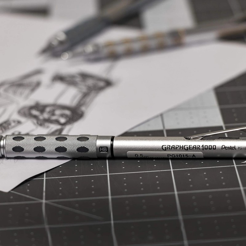 Pentel Graph Gear 1000 Mechanical Pencil, 0.5Mm (PG1015A)