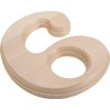 Hillman 847327 Pine House Number 6, 6.5-Inch Wood
