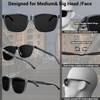 Rocknight - anteojos de sol polarizadas para hombre, anteojos de