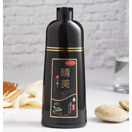 Komi Japan Hair Color Shampoo Covering Gray Hair Bottle 500ml - Color: Chestnut Brown