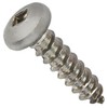 #10 x 1-1/2" Pan Head Sheet Metal Screws, Full Thread,
