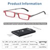 Missfive Ultra Thin Folding Reading Glasses for Women Pocket +