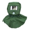 Sand Blasting Hood Heavy Duty Hood Canvas Shawl with Clear