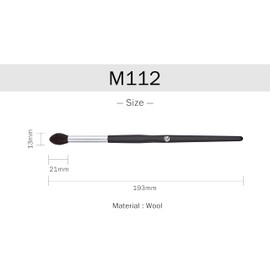 ENERGY M112 Conical Flame Shape Crease Eyeshadow Brush, Brow Bone Highlighter Brush, Contouring Brush, Makeup Brush