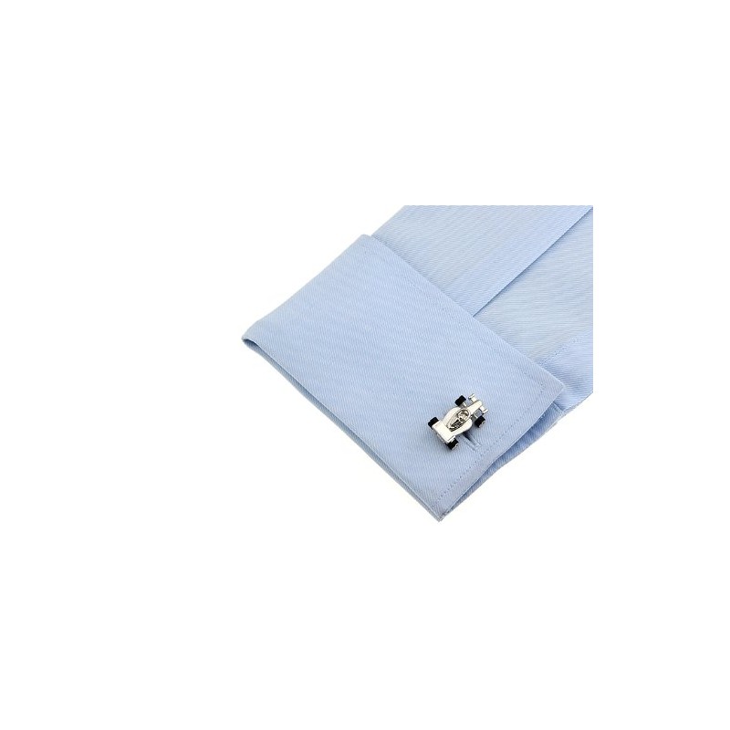 Mancuernillas o gemelos para hombre con diseño de coche de