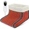 Electric Foot Warmer with Removable& Washable Lining, 10 Temperature Settings,