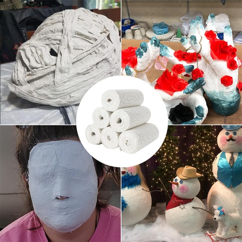 Plaster Bandages Set 7.5 x 270 cm Plaster Rolls Plaster