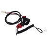 VOANZO Safety Lanyard Kill Switch Motorcycle Handlebar Switch for Motorbike