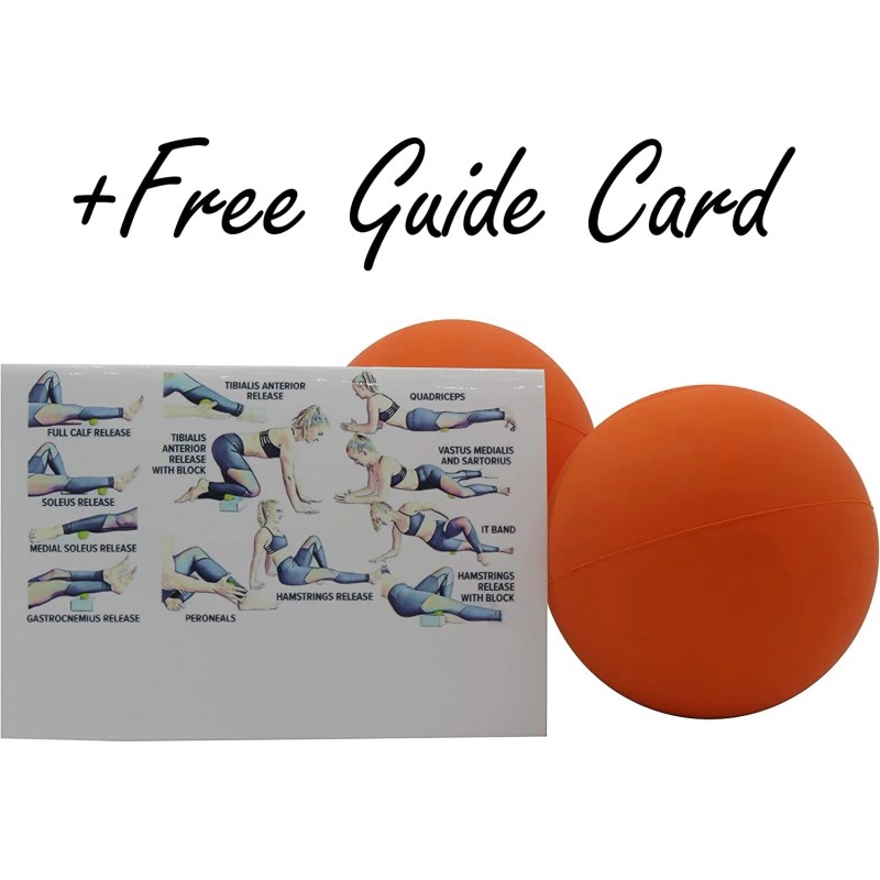 8ct Box Lacrosse Balls Very Firm - Practice or Yoga Massage, White