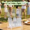 Fracurs 120 Count Extra Heavy Duty Plastic Knives Disposable, 7.5"