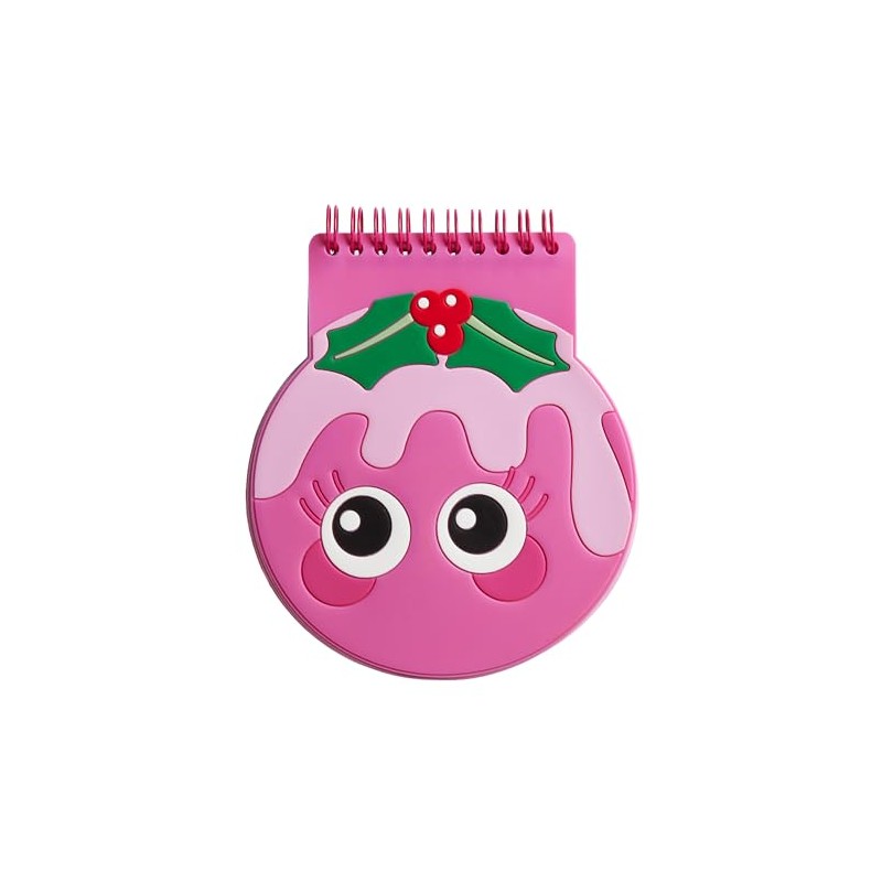 Tinc A5 Christmas Novelty Notepad - Cute Festive Pudding -
