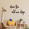 Where The Wild One Sleeps Toddler Boys Room Decor Playroom