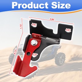 WEHOPE Spring Parking Brake Thingy Kit Replacement for Polaris RZR All Models,Polaris Ranger 800,900,1000,Turbo,Turbo S.
