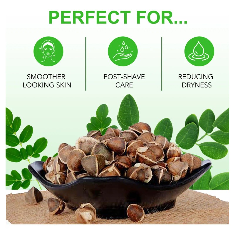 Aceite Moringa Crecimiento Capilar Antiedad Terapéutico