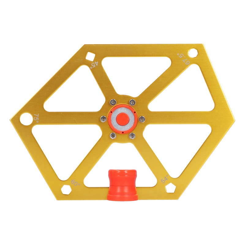 Woodworking Angle Ruler Hex Magnetic Aluminum Alloy Table Saw Adjustment