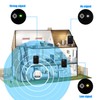 FEISEDY Extensor de señal WiFi, Cobertura de hasta 300Mbps, Compatible