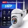 SANSCO 3PCS 5MP PTZ Wireless WIFI CCTV Security IP Camera