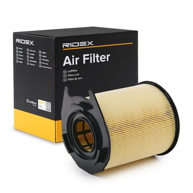 RIDEX 8A1354 Engine Air Filter Filter Insert with Gasket