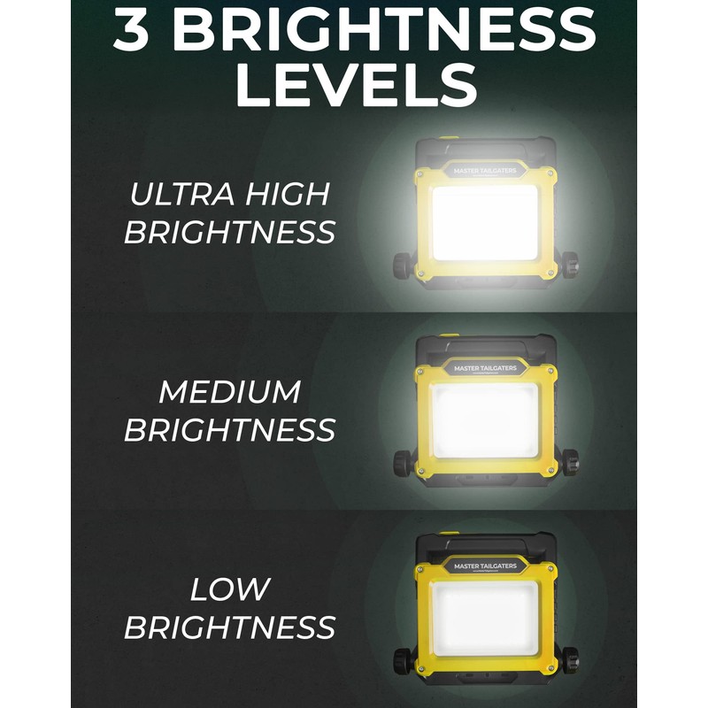 Master Tailgaters FLUD 4000 LED Work Flood Light Compatible for