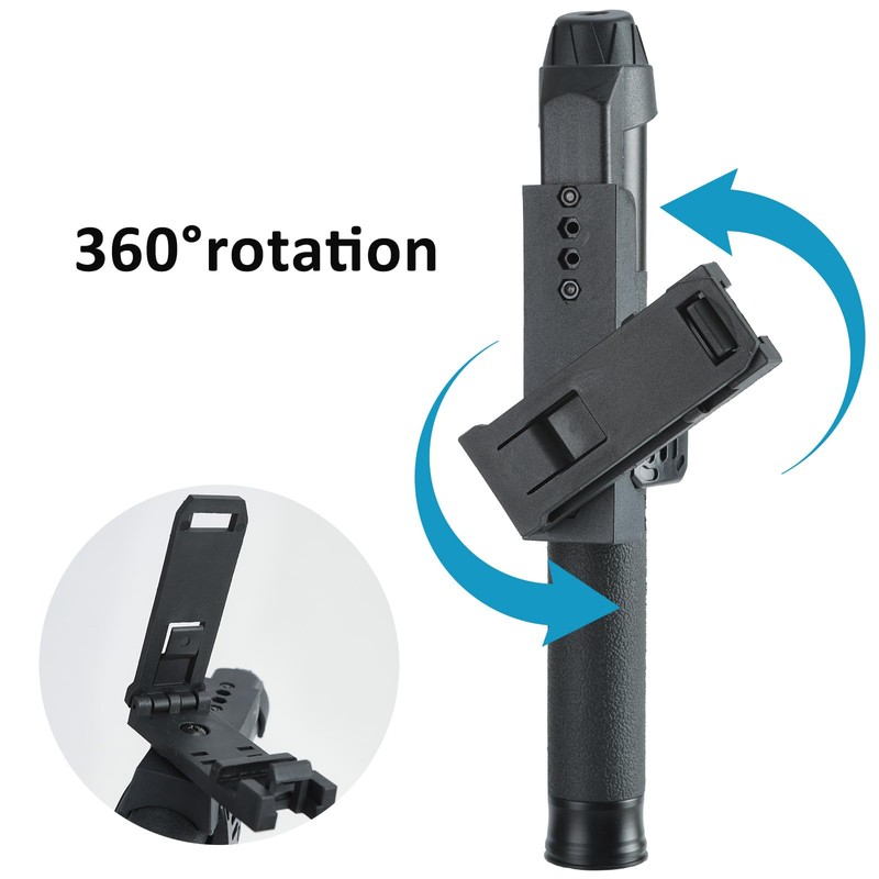 360° Rotating Quick Release Expandable Baton Holder for 21"-26" Telescopic